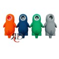 SILICONE HAND PIPE CARTOON GODZILLA SP474 1CT